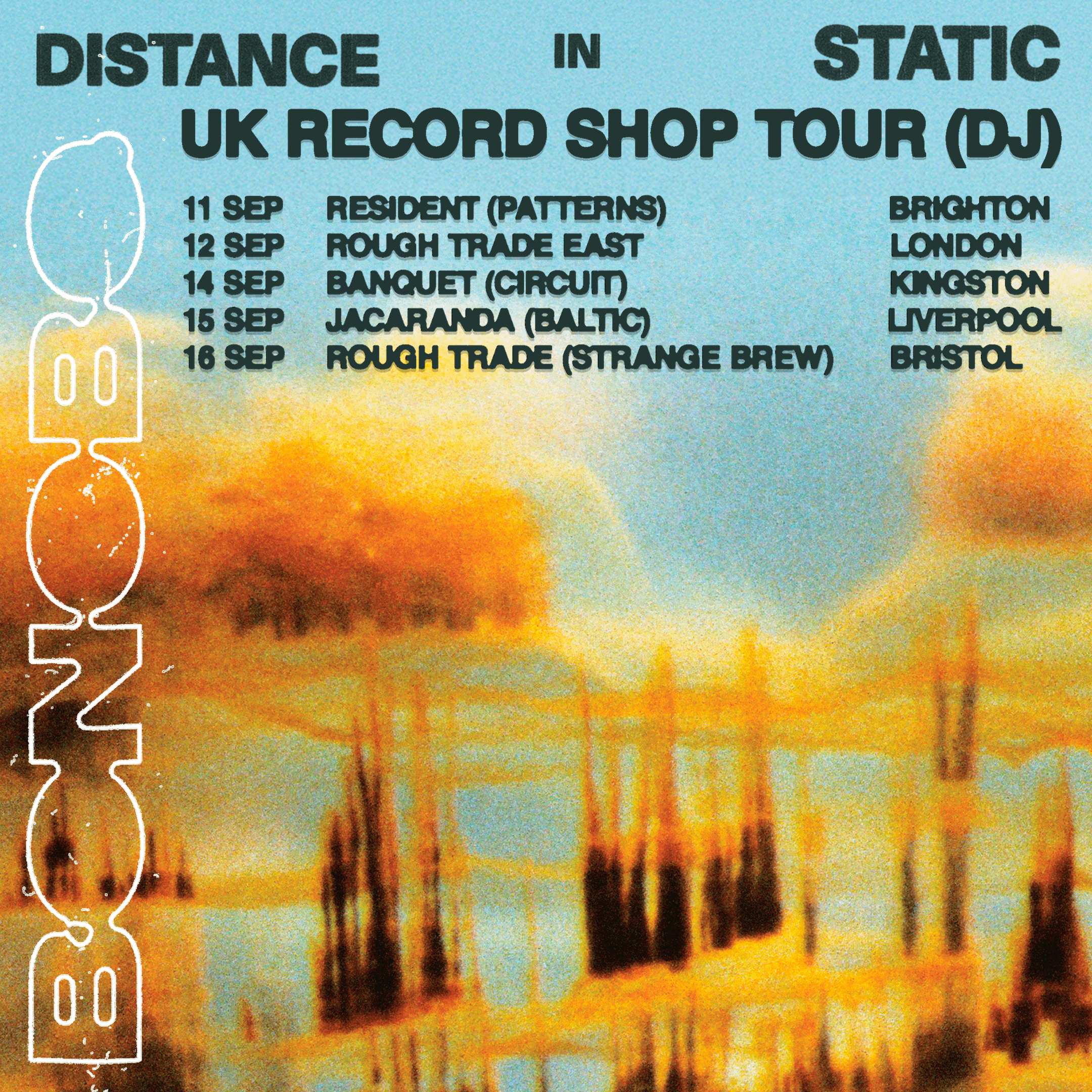 Distance in Static Live North American Tour 2026